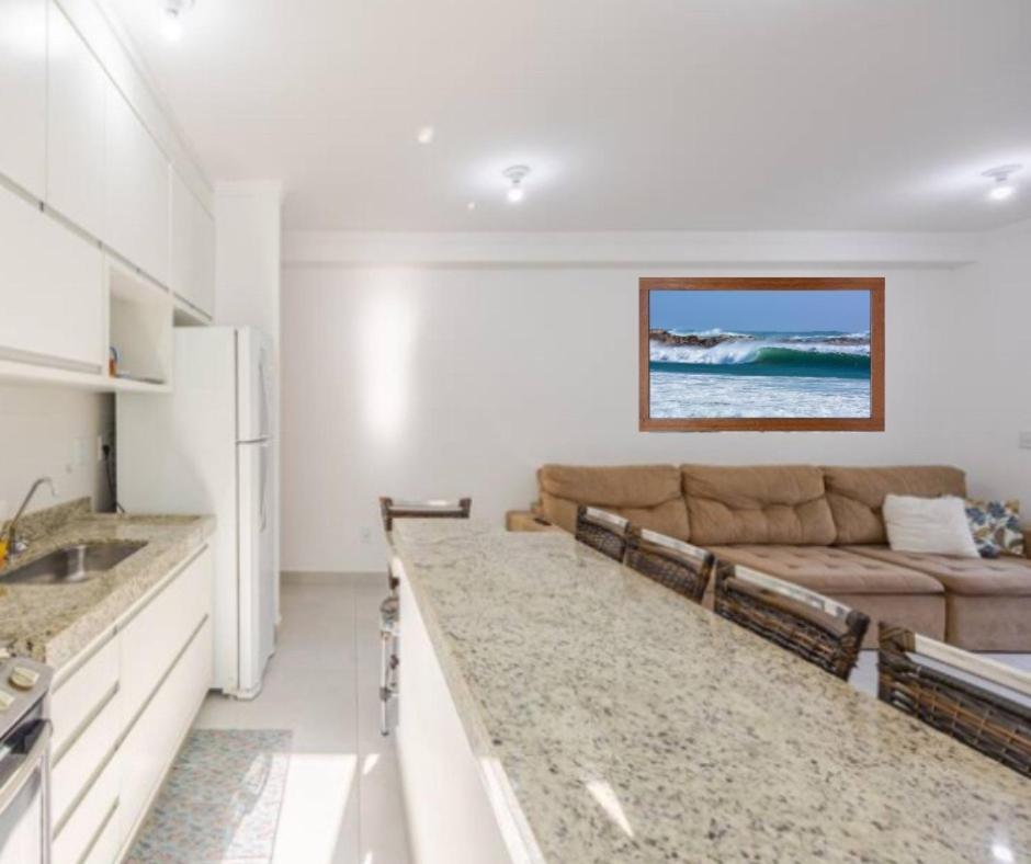 Apartamento Recanto Praia Grande - Mar, Ar, Churrasqueira, Piscina E Sauna Ubatuba Luaran gambar